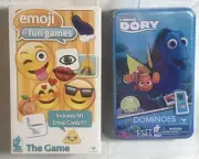 Disney Pixar Finding Dory Dominoes 28 Pieces, Emoji Fun Games