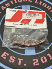 JR Parts. Radio Servo Lead Standard Gold JRPA120
