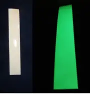 3M GLOW IN THE DARK PHOTOLUMINESCENT 2"X12" REFLECTIVE TAPE GRAPHIC FILM- 8 pcs