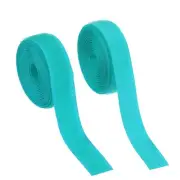 Sew on Hook and Loop Tape, 3/4 Inch Nylon Fastener Strips 2 Yards (Light Green)