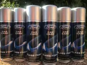 Ford Car Care Glass Foam 6X 300mL Cans (Windscreen, Headlights, Windows, Mirrors