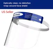 Safety Full Face Shield Guard Protector Mask Clear+Head Band Elastic Reusable US