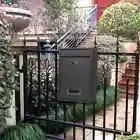 Combination Lock Post Letterbox Mail Drop Box