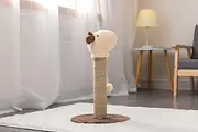 Furbulous Giraffe Cat Scratching Post with Nap Bed