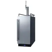 Summit SBC15NCF 15" Built-in Nitro Cold Brew Coffee Dispenser, 2.9 cu. ft.