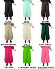 New Trend Tie Up Satin Palazzo Pant 2 Side High Split Palazzo Women Palazzo S138