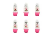 6x Dove 40ml Anti Sweat Roll On Deodorant Go Fresh Pomegranate & Lemon Verbena