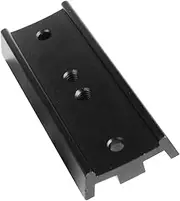 Dovetail Mount, 1/4in Metal 108mm Equatorial Telescope Mount Plate, Heavy-Duty Camera Mounting Bracket, Stabilizers, Ideal for Astrophotography, Telescopes, Tripod Setup, Night