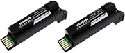 2-Pack Replacement Battery for Zebra DS2208 DS2278 BT-000317-01 BTRY-DS22EAB0E-00 Barcode Scanner 2450mAhs