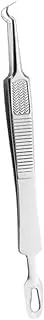 VINTORKY Stainless Steel Pimple Tweezers Blackhead Extractor Kit Pore Vacuum for Clean and Smooth Sk