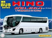 Fujimi Model BUS1 1/32 Sightseeing Bus Series No. 1 Seliga Hino Super High Deca Plastic Model