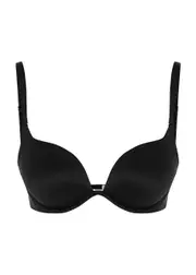 Wolford Sheer Touch Satin Push-up bra - Black 36B