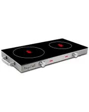 MegaChef Ceramic Infrared Double Electrical Cooktop NoSize NoColor