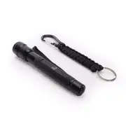 W+W Flashlight Carabiner Duo Black