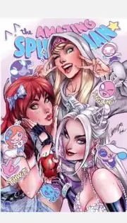 Signed Amazing Spider-Man #25 2023 J. Scott Campbell Exclusive SDCC Variant