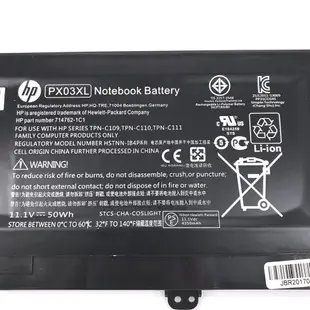 HP 惠普 PX03XL 原廠電池 適用型號 Envy Touch Smart 14 M6 14-K001TX 14-K002TX 14-K024TX 14-K025TX 14-K028TX 14-K029TX 14-K030TX 14-K031TX