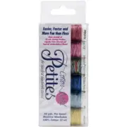SULKY -Cotton Embroidery Thread--Blendables Most Popular--50 yd. Spools, 6/pack