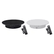 Rotating Display Stand with Remote Control Turntable Jewelry Holder for Model