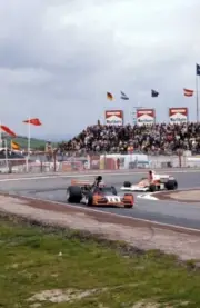 John Watson GBR Hexagon Goldie Brabham BT42 finished eleventh 1974 Old Photo