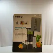 CANOLY Masticating Juicer JE-75 Cold Press Juicer 5.4" 350W