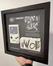 NWO x Nintendo Gameboy Frame Wall Art Collectable WWE WWF WCW Wrestling