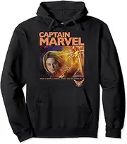 Captain Marvel Fear Is Not A Choice Photo Pullover Hoodie