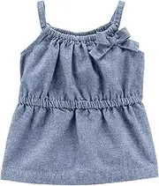 [Carter's] Carters Baby Girls Chambray Tunic, 24 Months