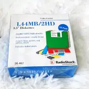 Radio Shack Diskettes Color Coded 10 Pack 1.44 MB/2HD