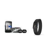 Wahoo ELEMNT Bolt V2 GPS Cycling/Bike Computer Bundle & Wahoo TICKR FIT Heart...