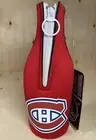 Montreal Canadiens NHL Hockey Stand up zip Red Beer Koozie / Cooler NWT