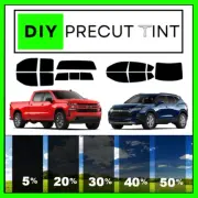 DIY PreCut Premium Ceramic Window Tint Kit 2000-2025 Fit Chevy Tahoe ANY Window (for: Chevrolet)