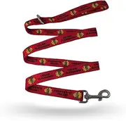 Chicago Blackhawks NHL Double Print Team Logo Dog Pet Leash