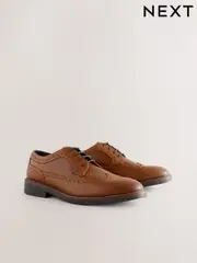 Tan Brown Chunky Sole Brogues (AJ0413) | $69