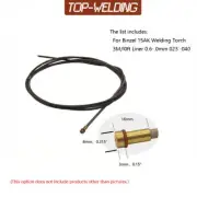 For Binzel Liner 0.6-1.0mm .023'-.040' 15AK style 10 feet 3 Meter Mig Torch