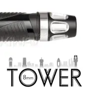 KiWAV Pair Silver Tower Aluminum Balance Plugs with Silver Base for Scooter