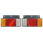 New Set Left Right 24V LED Rear Tail Light Fit Isuzu Elf Truck NPR NKR NHR 84+