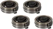 uxcell Drill Press Spring Drill Press Quill Feed Return Coil Spring Assembly Spring Steel Chemical Blackening Finish 1800mm Expand Long 64 x 19 x 0.7mm 4 Pcs
