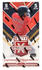 2016 PANINI ELITE EXTRA EDITION BASEBALL HOBBY BOX