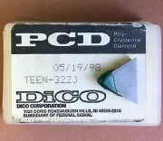 1 piece DICO TEEN 322J CBN Tipped Insert: XO100 Machinist