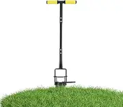 Bulb Planting Tool | Long Handle Transplanter for Garden Use | Portable Precision Multi-Purpose Steel Ergonomic Digger for Soil Loosening Seedling Transplantation Lawn Care Planting