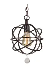 Crystorama 1-Light Solaris Pendant
