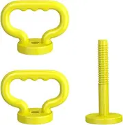 Ronyme Set of 2 Kettlebell Handles for Weight Plates Dumbbell Converters for Fitness Training