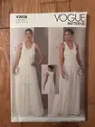 Vogue V2028 Misses 6 to 14 Dress and Overskirt Uncut Sewing Pattern