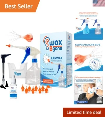 Professional-Grade Ear Wax Removal Kit with Efficient SoftSpray Irrigation