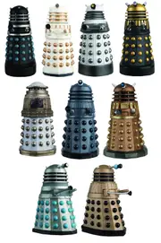 Doctor Who - Daleks Parliament 1:21 Scale Figure Set