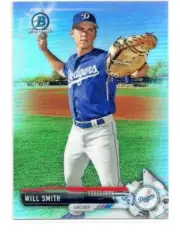 2017 BOWMAN DRAFT CHROME REFRACTOR WILL SMITH PROSPECT RC #BDC-116 QTY