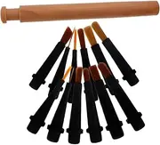 Healeved Nail Brush Set for Nail Techs Manicure Tools Plastic Tools Head Replacement