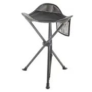 Tall Folding Tripod Stool for Outdoor Camping Walking Hunting Hiking Fishing