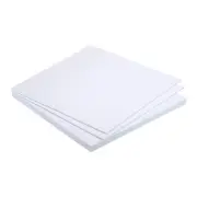 EVA Foam Sheets White 9.8 Inch x 9.8 Inch 3mm Thick Crafts Foam Sheets Pack of 6