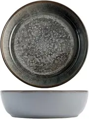 H&H 3241102 Soup Plate Velvet, Stoneware, 20 cm